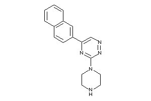 5-(2-naphthyl)-3-piperazino-1,2,4-triazine