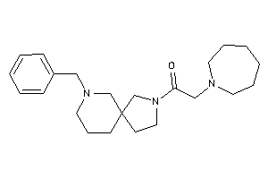 2-(azepan-1-yl)-1-(7-benzyl-3,7-diazaspiro[4.5]decan-3-yl)ethanone