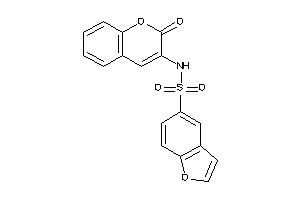 N-(2-ketochromen-3-yl)benzofuran-5-sulfonamide