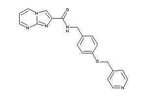 N-[4-(4-pyridylmethoxy)benzyl]imidazo[1,2-a]pyrimidine-2-carboxamide