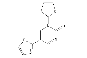 1-(tetrahydrofuryl)-5-(2-thienyl)pyrimidin-2-one