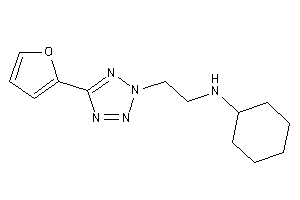 Cyclohexyl-[2-[5-(2-furyl)tetrazol-2-yl]ethyl]amine