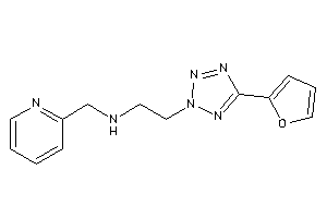 2-[5-(2-furyl)tetrazol-2-yl]ethyl-(2-pyridylmethyl)amine