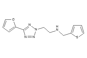 2-[5-(2-furyl)tetrazol-2-yl]ethyl-(2-thenyl)amine