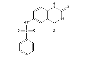 N-(2,4-diketo-1H-quinazolin-6-yl)benzenesulfonamide