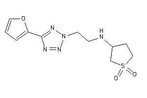 (1,1-diketothiolan-3-yl)-[2-[5-(2-furyl)tetrazol-2-yl]ethyl]amine