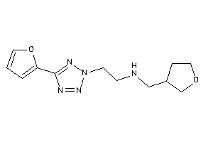 2-[5-(2-furyl)tetrazol-2-yl]ethyl-(tetrahydrofuran-3-ylmethyl)amine