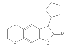 8-cyclopentyl-2,3,6,8-tetrahydro-[1,4]dioxino[2,3-f]indol-7-one