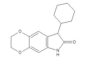 8-cyclohexyl-2,3,6,8-tetrahydro-[1,4]dioxino[2,3-f]indol-7-one
