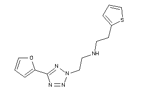 2-[5-(2-furyl)tetrazol-2-yl]ethyl-[2-(2-thienyl)ethyl]amine