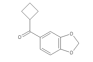 1,3-benzodioxol-5-yl(cyclobutyl)methanone