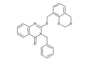 2-(4H-1,3-benzodioxin-8-ylmethylthio)-3-benzyl-quinazolin-4-one