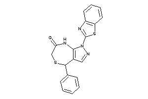 1-(1,3-benzothiazol-2-yl)-4-phenyl-4,8-dihydropyrazolo[3,4-e][1,4]thiazepin-7-one