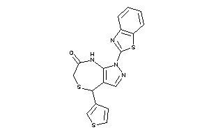 1-(1,3-benzothiazol-2-yl)-4-(3-thienyl)-4,8-dihydropyrazolo[3,4-e][1,4]thiazepin-7-one