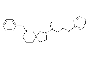 1-(7-benzyl-3,7-diazaspiro[4.5]decan-3-yl)-3-phenoxy-propan-1-one