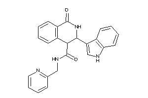 3-(1H-indol-3-yl)-1-keto-N-(2-pyridylmethyl)-3,4-dihydro-2H-isoquinoline-4-carboxamide