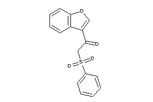 1-(benzofuran-3-yl)-2-besyl-ethanone