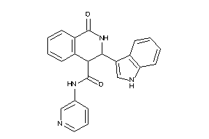 3-(1H-indol-3-yl)-1-keto-N-(3-pyridyl)-3,4-dihydro-2H-isoquinoline-4-carboxamide