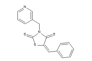 5-benzal-3-(3-pyridylmethyl)-2-thioxo-thiazolidin-4-one