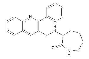 3-[(2-phenyl-3-quinolyl)methylamino]azepan-2-one