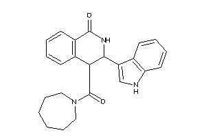 4-(azepane-1-carbonyl)-3-(1H-indol-3-yl)-3,4-dihydroisocarbostyril