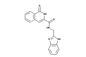 N-(1H-benzimidazol-2-ylmethyl)-1-keto-2H-isoquinoline-3-carboxamide