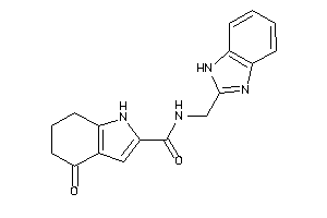 N-(1H-benzimidazol-2-ylmethyl)-4-keto-1,5,6,7-tetrahydroindole-2-carboxamide