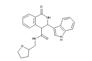 3-(1H-indol-3-yl)-1-keto-N-(tetrahydrofurfuryl)-3,4-dihydro-2H-isoquinoline-4-carboxamide