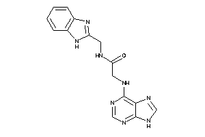 N-(1H-benzimidazol-2-ylmethyl)-2-(9H-purin-6-ylamino)acetamide