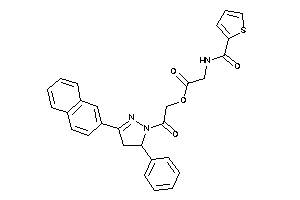 2-(2-thenoylamino)acetic Acid [2-keto-2-[3-(2-naphthyl)-5-phenyl-2-pyrazolin-1-yl]ethyl] Ester