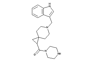 [6-(1H-indol-3-ylmethyl)-6-azaspiro[2.5]octan-2-yl]-piperazino-methanone