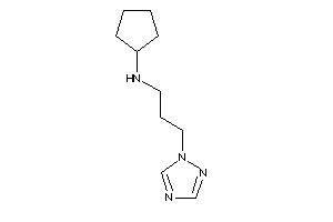 Cyclopentyl-[3-(1,2,4-triazol-1-yl)propyl]amine