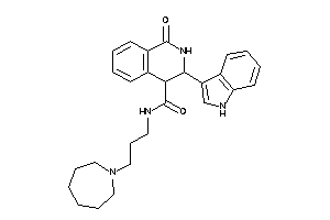 N-[3-(azepan-1-yl)propyl]-3-(1H-indol-3-yl)-1-keto-3,4-dihydro-2H-isoquinoline-4-carboxamide