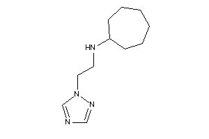 Cycloheptyl-[2-(1,2,4-triazol-1-yl)ethyl]amine