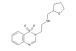 2-(1,1-diketobenzo[e][1,2,4]thiadiazin-2-yl)ethyl-(tetrahydrofurfuryl)amine