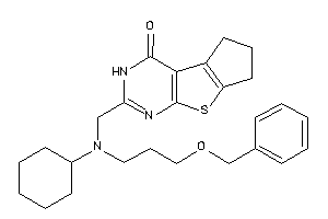 [3-benzoxypropyl(cyclohexyl)amino]methylBLAHone