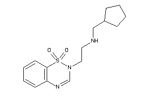 Cyclopentylmethyl-[2-(1,1-diketobenzo[e][1,2,4]thiadiazin-2-yl)ethyl]amine