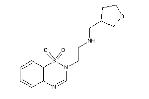 2-(1,1-diketobenzo[e][1,2,4]thiadiazin-2-yl)ethyl-(tetrahydrofuran-3-ylmethyl)amine
