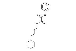 N'-phenyl-N-(4-piperidinobutyl)oxamide