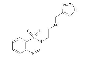 2-(1,1-diketobenzo[e][1,2,4]thiadiazin-2-yl)ethyl-(3-furfuryl)amine