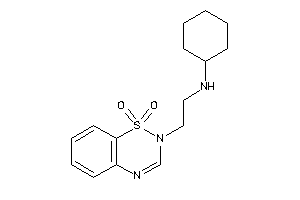 Cyclohexyl-[2-(1,1-diketobenzo[e][1,2,4]thiadiazin-2-yl)ethyl]amine