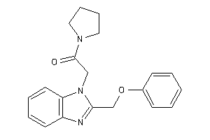 2-[2-(phenoxymethyl)benzimidazol-1-yl]-1-pyrrolidino-ethanone