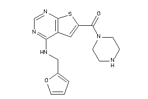 [4-(2-furfurylamino)thieno[2,3-d]pyrimidin-6-yl]-piperazino-methanone