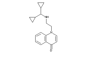 1-[2-(dicyclopropylmethylamino)ethyl]-4-quinolone