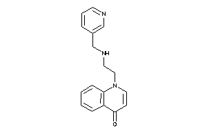 1-[2-(3-pyridylmethylamino)ethyl]-4-quinolone