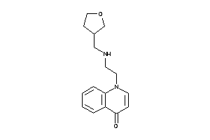 1-[2-(tetrahydrofuran-3-ylmethylamino)ethyl]-4-quinolone