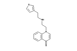 1-[2-[2-(3-thienyl)ethylamino]ethyl]-4-quinolone