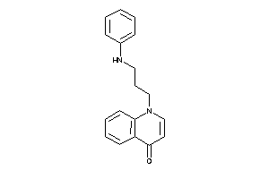 1-(3-anilinopropyl)-4-quinolone