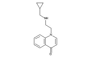 1-[2-(cyclopropylmethylamino)ethyl]-4-quinolone