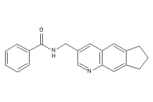 N-(7,8-dihydro-6H-cyclopenta[g]quinolin-3-ylmethyl)benzamide